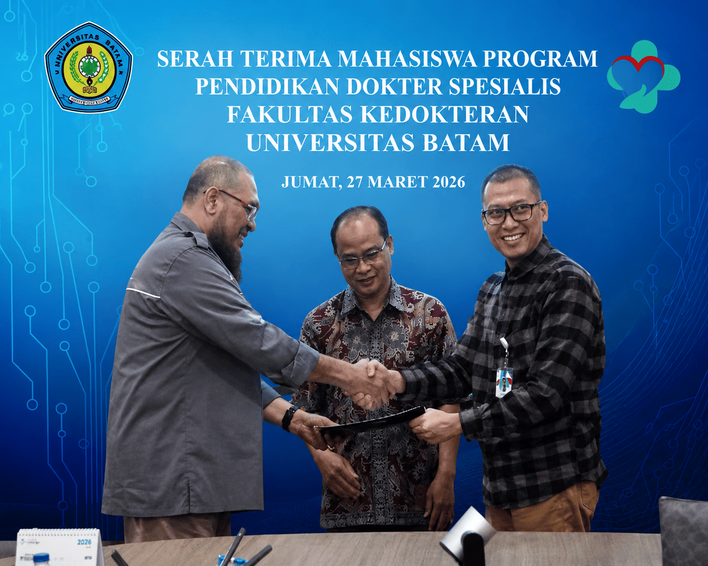 Serah Terima Mahasiswa Program Pendidikan Dokter Spesialis (PPDS) Obgyn Angkatan I